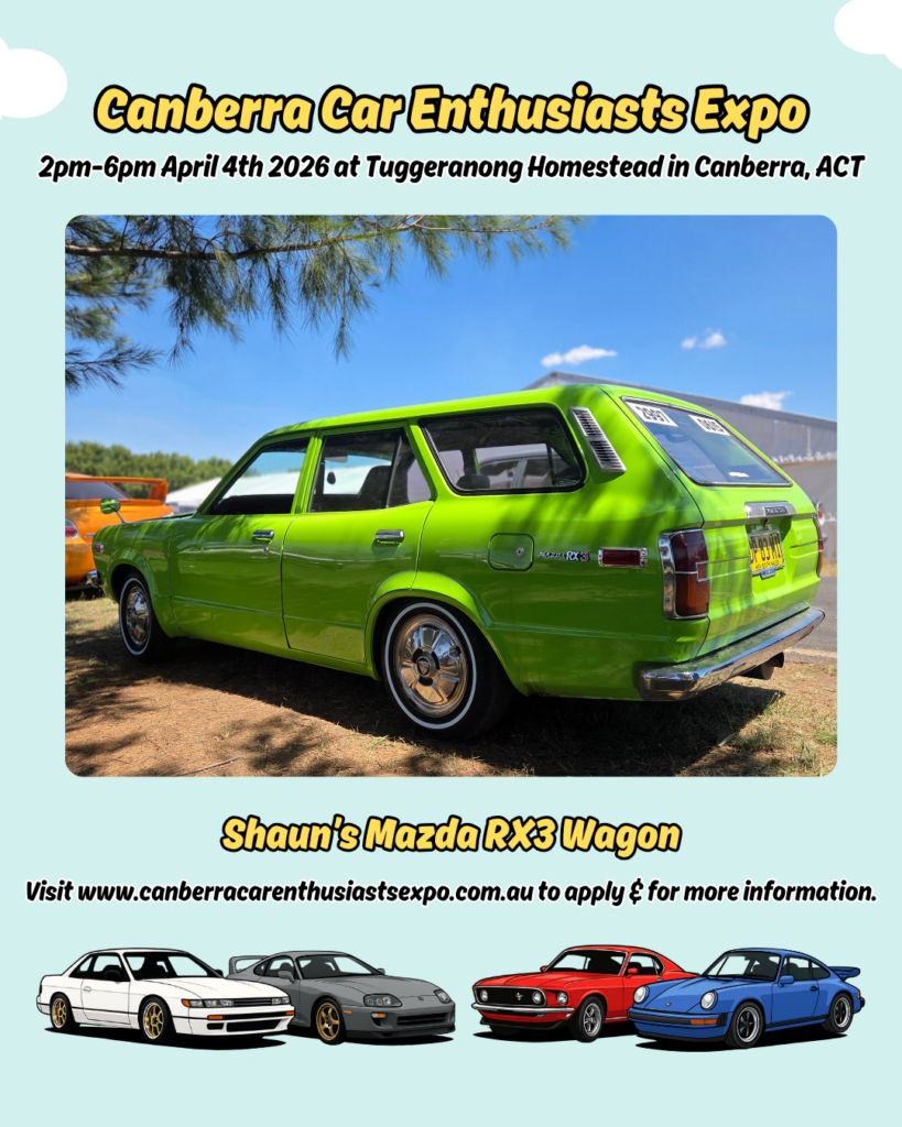 Shaun’s Mazda RX3 Wagon